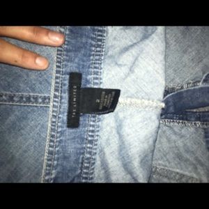 Limited size 2 jean shirt